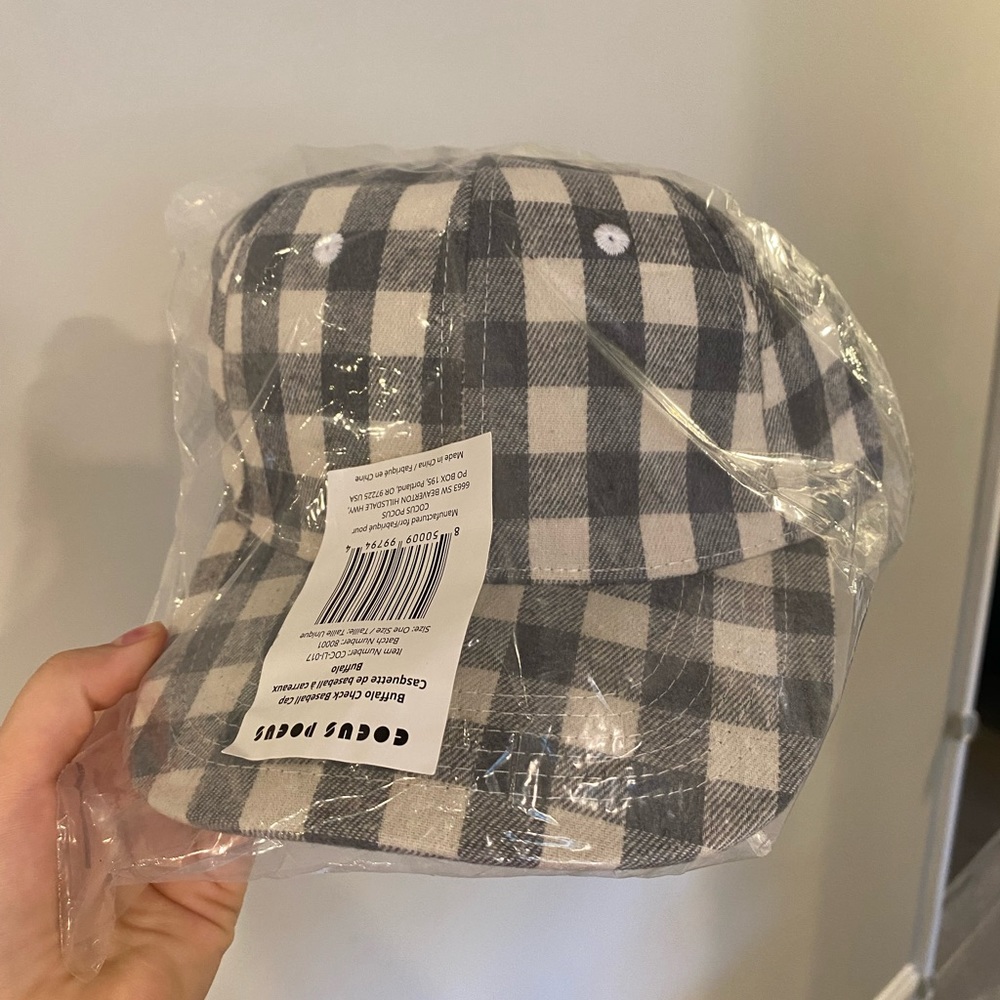 Cocus Pocus Buffalo Check Baseball Cap